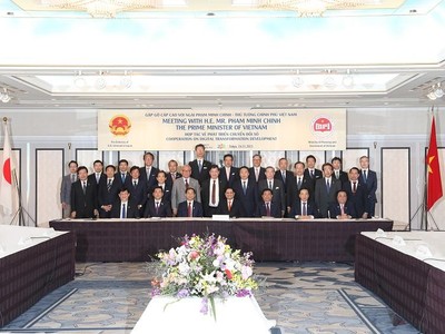 Thủ tướng gặp gỡ 17 doanh nghiệp Nhật Bản
