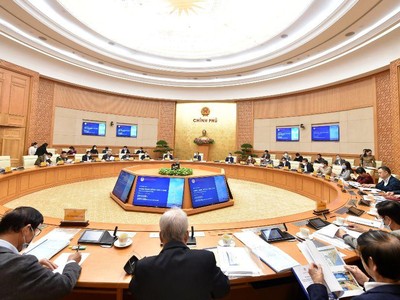 Phó thủ tướng Chính phủ Lê Văn Thành chủ trì Hội nghị thẩm định Quy hoạch vùng ĐBSCL (Ảnh VGP)