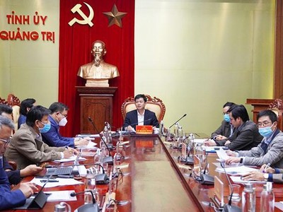 Bí thư Tỉnh ủy Lê Quang Tùng chỉ đạo các cơ quan ban ngành, địa phương tỉnh Quảng Trị đẩy nhanh công tác GPMB cho các dự án.