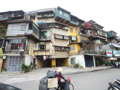 Giá căn hộ cũ tăng mạnh từ đầu năm tới nay. Ảnh: Dũng Minh 