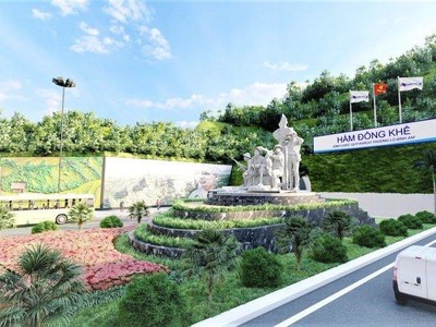 Phối cảnh hầm Đông Khê, thuộc cao tốc Đồng Đăng - Trà Lĩnh.