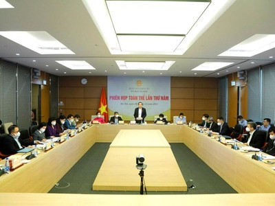 Phiên họp toàn thể của Ủy ban Xã hội.