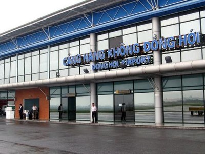 Sân bay Đồng Hới (Ảnh:Internet).