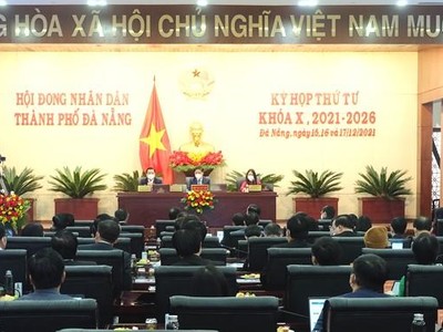 Hội đồng nhân dân TP.Đà Nẵng tổ chức kỳ họp thứ 4 nhiệm kỳ 2021-2026.