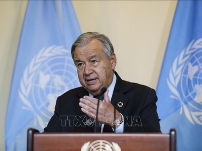 Tổng Thư ký Liên hợp quốc Antonio Guterres. Ảnh: THX/TTXVN