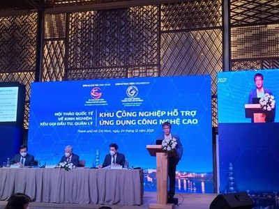 Các doanh nghiệp góp ý cho TPHCM phát triển khu công nghiệp hỗ trợ công nghệ cao.