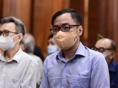 Bị cáo Tề Trí Dũng tại tòa.