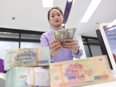 Tỷ giá USD/VND bất ngờ tăng mạnh trong tháng cuối năm 2021. Ảnh: Dũng Minh 