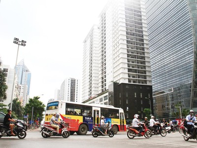 Tốc độ đô thị hóa nhanh khiến nhu cầu nhà chung cư ngày một bức thiết. Ảnh: Thành Nguyễn