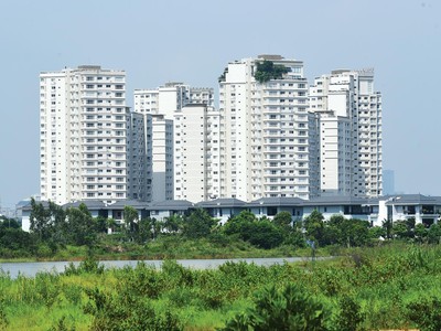 Nguồn cung căn hộ giảm mạnh trong 2 năm qua. Ảnh: Dũng Minh 