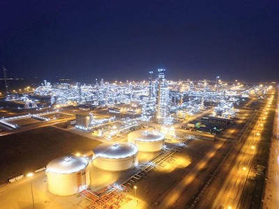 Nhà máy lọc hóa dầu Nghi Sơn. Ảnh VPG