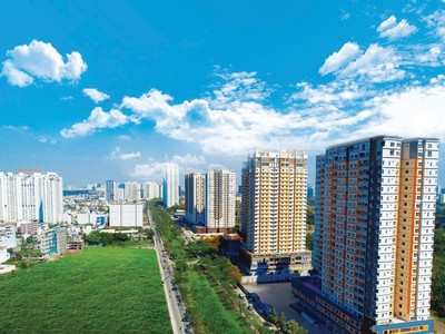 Khu đô thị Dragon City được thừa hưởng không khí trong lành, xanh mát tại vùng đất Nam Sài Gòn 