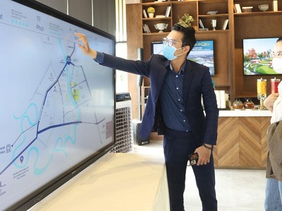 Từ săn đất trên sơ đồ…