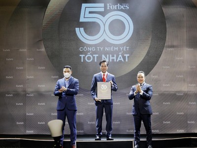 Năm 2021, Sabeco lần thứ 5 liên tiếp được vinh danh trong Top 50 Công ty niêm yết tốt nhất tại Việt Nam của Forbes