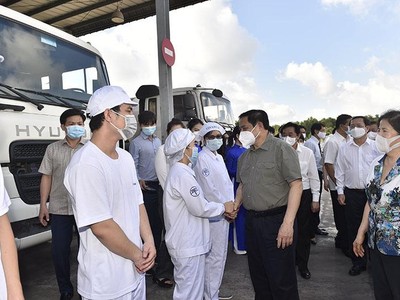 Dù trong gian lao chống đại dịch Covid-19, Thủ tướng Chính phủ Phạm Minh Chính vẫn luôn đồng hành với các doanh nghiệp, tháo gỡ vướng mắc, khó khăn, tạo điều kiện cao nhất cho doanh nghiệp hoạt động
