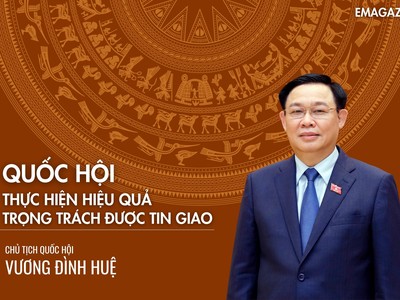 Chủ tịch Quốc hội Vương Đình Huệ: Quốc hội thực hiện hiệu quả trọng trách được tin giao