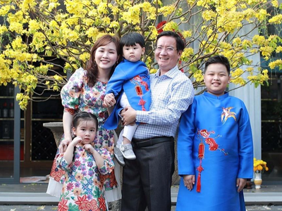 Ceo Nguyễn Đình Tùng dành những ngày Tết Nhâm dần 2022 để quây quần bên gia đình, người thân. 