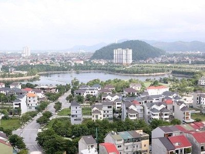 Một dự án khu đô thị ven sông Vinh.