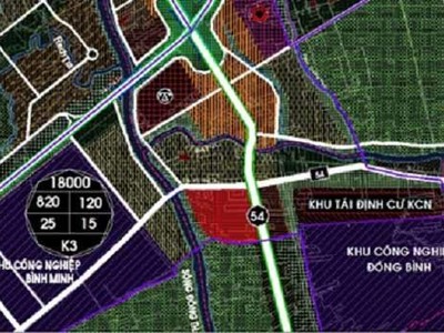 Qui hoạch chi tiết Khu tái định cư KCN Đông Bình, thị xã Bình Minh, tỉnh Vĩnh Long