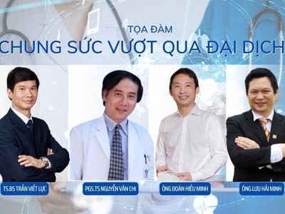 Tọa đàm trực tuyến “Chung sức vượt qua đại dịch”