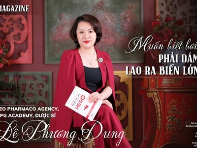 CEO Pharmaco Agency, MPG Academy Lê Phương Dung: Muốn biết bơi phải dám lao ra biển lớn