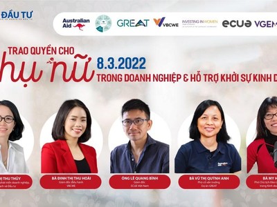 Trao quyền cho phụ nữ trong doanh nghiệp và hỗ trợ khởi sự kinh doanh