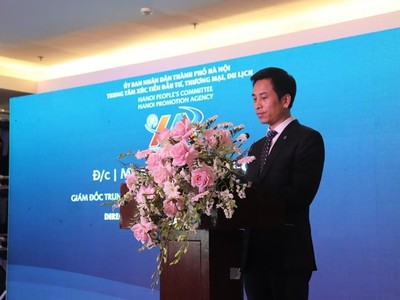 Giám đốc HPA Nguyễn Ánh Dương cho biết, Thành phố Hà Nội luôn duy trì mối quan hệ gắn kết với các địa phương trên thế giới và luôn chứng minh là địa điểm đầu tư đáng tin cậy cho cộng đồng doanh nghiệp quốc tế. (Ảnh: HPA)