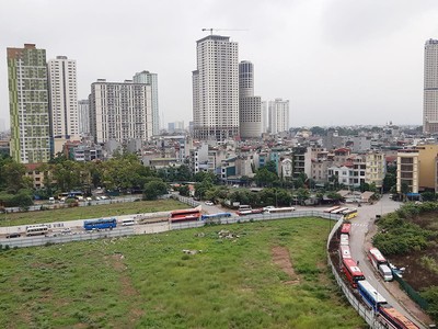 Quỹ đất trống như thế này không còn nhiều ở Hà Nội. Ảnh: Thành Nguyễn