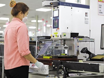 Doanh nghiệp đầu tư nước ngoài có đóng góp rất lớn vào tăng trưởng kinh tế của Việt Nam. Ảnh: Đ.T