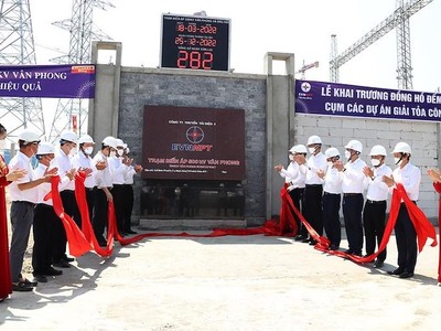 Đếm ngược thời gian hoàn thành cụm dự án giải tỏa công suất cho BOT Vân Phong 1