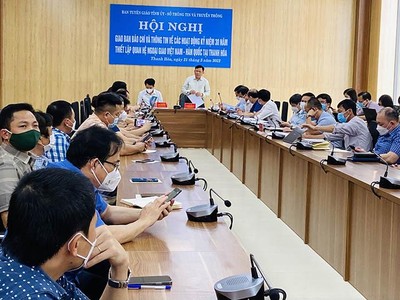 UBND tỉnh Thanh Hoá thông tin về hoạt động kỉ niệm 30 năm quan hệ Việt Nam - Hàn Quốc