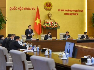 Phiên thảo luận dự thảo Luật Kinh doanh bảo hiểm (sửa đổi) của Uỷ ban Thường vụ Quốc hội. 