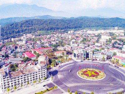 Thành phố Lào Cai (Ảnh: Báo Lào Cai)