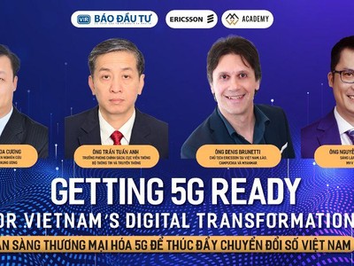 Tọa đàm "Sẵn sàng thương mại hóa 5G để thúc đẩy chuyển đổi số Việt Nam"