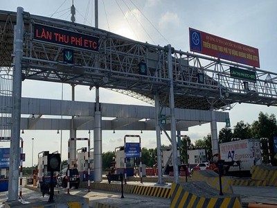 Tuyến cao tốc Hà Nội - Hải Phòng được chọn thí điểm thu phí tự động không dừng trên tất cả các làn xe.