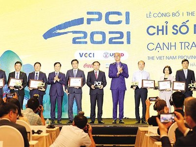 Vinh danh 10 địa phương dẫn đầu Bảng Xếp hạng PCI 2021