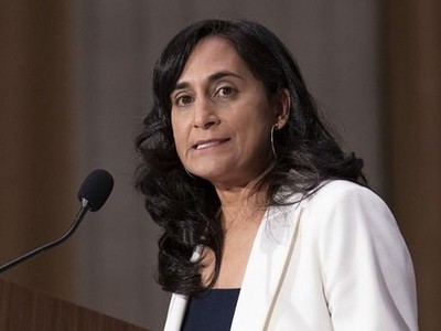 Bộ trưởng Quốc phòng Anita Anand bị cấm nhập cảnh vào Nga vô thời hạn. (Nguồn: Canadian Press)