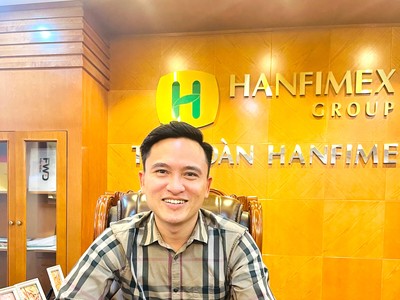 Ông Phùng Văn Sâm, doanh nhân sinh năm 1975, với khát vọng mang nông sản Việt Nam ra "biển lớn".