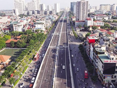 JICA đã tích cực hỗ trợ cải thiện mạng lưới giao thông tại Việt Nam, trong đó có đường Vành đai 3, Hà Nội. Ảnh: Đức Thanh