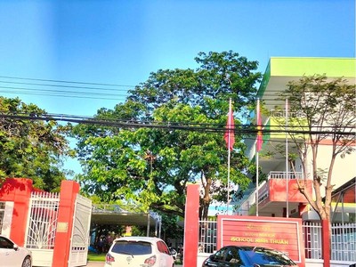 Trường mầm non Ischool Ninh Thuận. Ảnh: Duy Quan