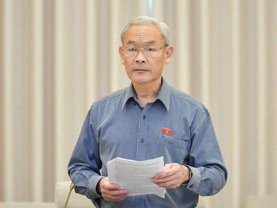 Chủ nhiệm Ủy ban Tài chính - Ngân sách Nguyễn Phú Cường.