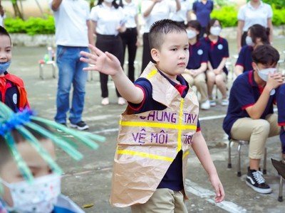 Cuộc thi Tháng nói không với ống hút nhựa dùng một lần” 2021 nhằm khơi dậy tính sáng tạo của học sinh thông qua giáo dục về môi trường.