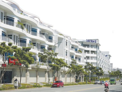 Một dự án của Novaland chưa thể cấp sổ hồng cho cư dân vì vướng tiền sử dụng đất. Ảnh: Trọng Tín 