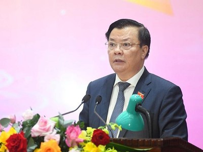 Bí thư Thành ủy Hà Nội Đinh Tiến Dũng làm Trưởng ban Chỉ đạo phòng, chống tham nhũng, tiêu cực. (Ảnh: TTXVN)