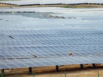 Nhiều dự án điện mặt trời chưa có văn bản chấp nhận kết quả nghiệm thu của cơ quan quản lý nhà nước. Ảnh: Đức Thanh