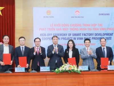 Samsung bắt đầu hỗ trợ phát triển nhà máy thông minh ở Việt Nam
