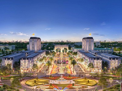 Dự án HP Intermix Bắc Giang có vị trí đắc địa tại trung tâm phố đi bộ TP. Bắc Giang 