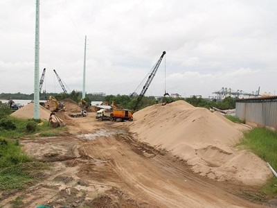 Đoàn kiểm tra sẽ kiểm tra giấy phép khai thác khoáng sản đối với VLXD là khoáng sản sản xuất trong nước.