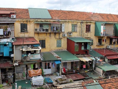 Nhiều khu tập thể ở Đà Nẵng hiện xuống cấp nghiêm trọng