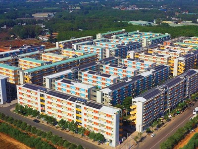 Khu nhà ở xã hội của Becamex ở Bình Dương bán cho công nhân chỉ 100-150 triệu đồng/căn